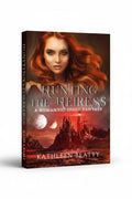 BestBuyBook Hunting The Heiress book cover featuring a red-haired woman and a fantasy space landscape
