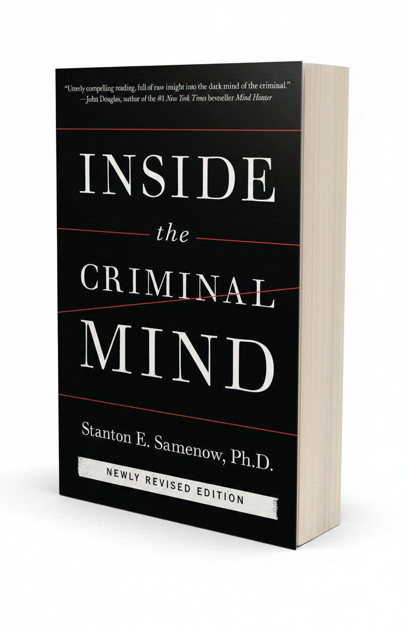 BestBuyBook Inside the Criminal Mind by Stanton E. Samenow newly revised edition hardcover book cover