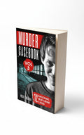 BestBuyBook Murder Casebook Volume 3 true crime book cover featuring a mysterious man on a black and red background.