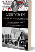 BestBuyBook Murder in Rockport, Massachusetts true crime book cover featuring a vintage 1930s street scene photo