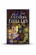 BestBuyBook cover art for Must Love Lavender and Little Lies featuring a blonde woman and an orc in a lavender field.