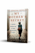 BestBuyBook My Mother's Secret novel cover featuring a young boy running down a cobblestone street.