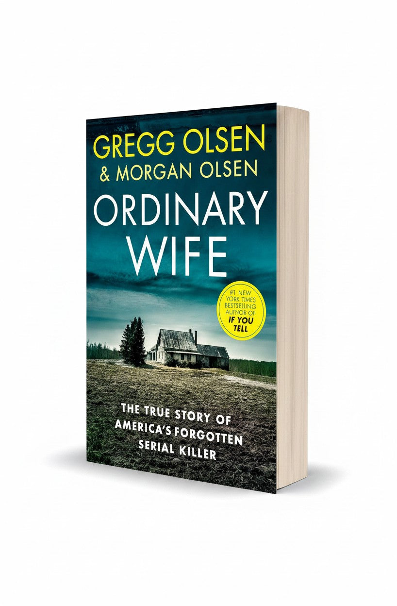 BestBuyBook paperback edition of Ordinary Wife by Gregg and Morgan Olsen featuring a dark, moody landscape cover.