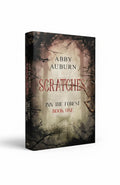 BestBuyBook Scratches by Abby Auburn fantasy horror romance book cover featuring a dark, misty forest and an inn.