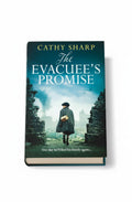 BestBuyBook The Evacuee's Promise by Cathy Sharp, a WW2 historical fiction novel with a boy walking through ruins.