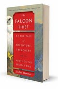 BestBuyBook The Falcon Thief by Joshua Hammer hardcover book featuring a peregrine falcon illustration on the cover