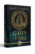 BestBuyBook The Gates of Hel fantasy novel by Matt Larkin featuring gold Norse-inspired cover art on black background