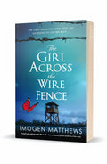 BestBuyBook historical fiction book cover featuring a watchtower, barbed wire, and a red butterfly against a blue sky.