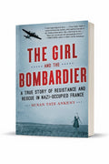 BestBuyBook cover of The Girl and the Bombardier by Susan Tate Ankeny featuring a B-17 plane and a girl in a field.