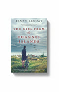 BestBuyBook paperback cover of The Girl from the Channel Islands by Jenny Lecoat featuring a woman with a bicycle.