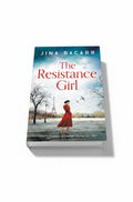 BestBuyBook The Resistance Girl by Jina Bacarr, a historical fiction novel featuring a woman in Paris, 1943.