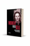 BestBuyBook Women Who Kill true crime book cover featuring a portrait of a woman in red and black tones