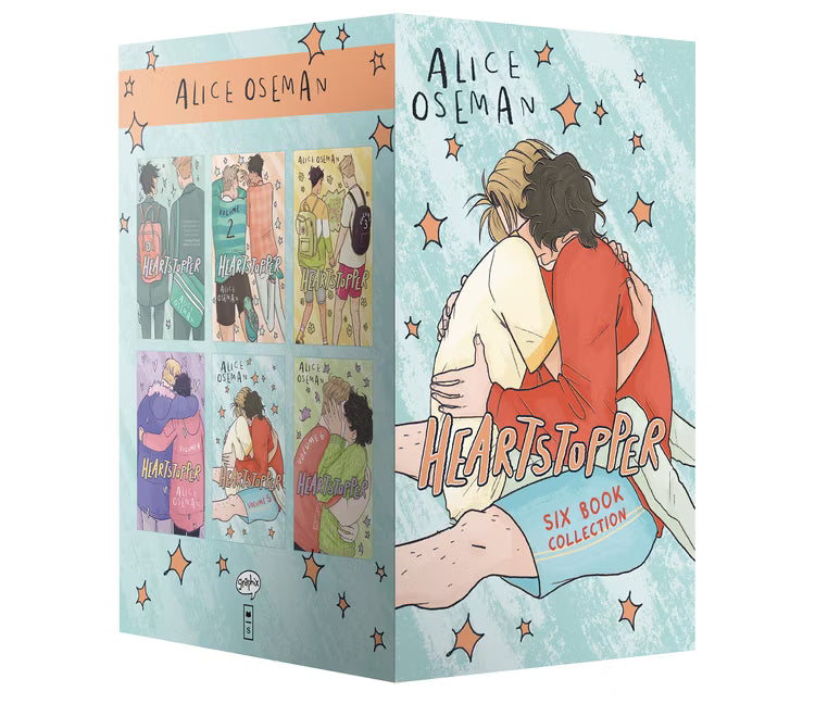 Heartstopper Series 6 Book Box set by Alice Oseman