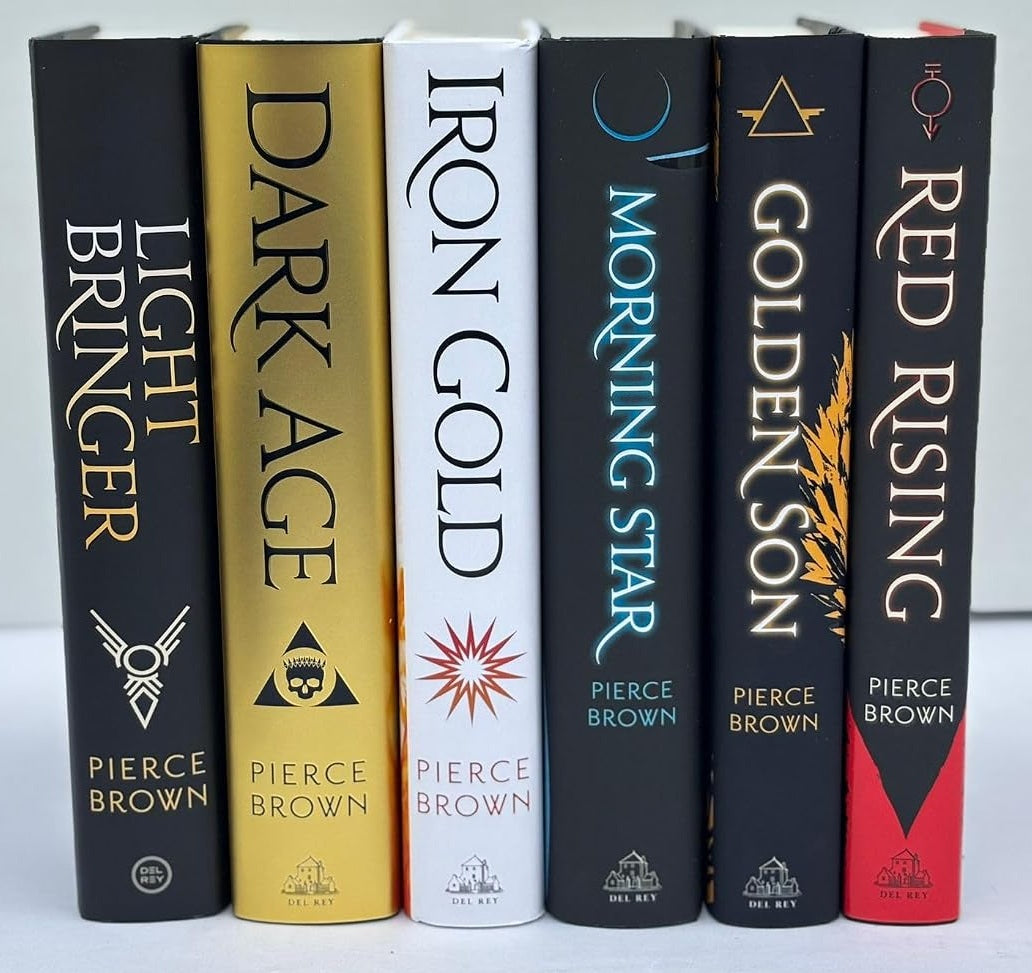 Red Rising Series 6 Books set by Pierce Brown (Hardcover)